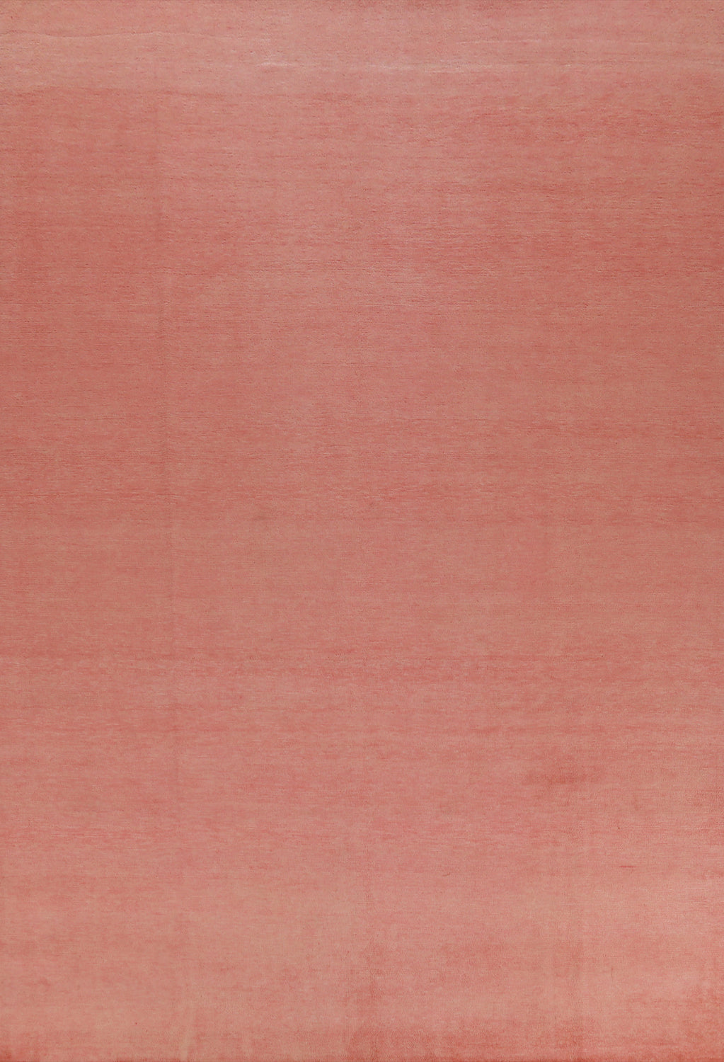 Solid Wool Pink Gabbeh Persian Area Rug 9x12