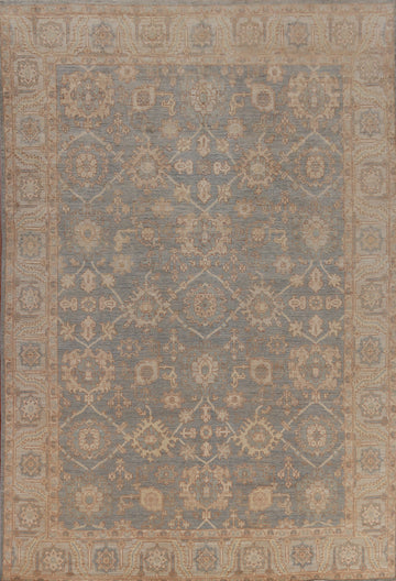 Vegetable Dye Oushak Oriental Area Rug 9x12