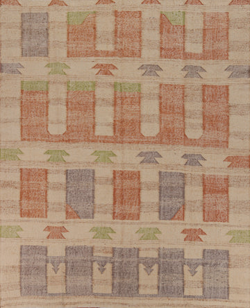 Contemporary Jute Kilim Turkish Area Rug 8x10
