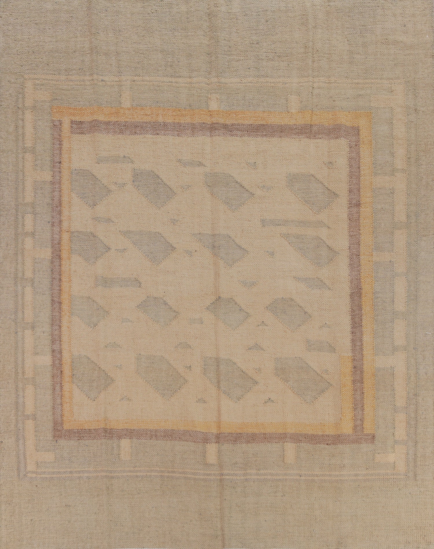 Contemporary Jute Kilim Turkish Area Rug 8x10