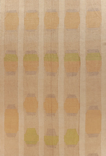 Vegetable Dye Jute Kilim Turkish Large Rug 10x14