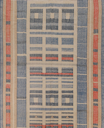 Vegetable Dye Jute Kilim Turkish Square Rug 9x9