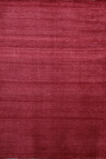 Contemporary Gabbeh Vegetable Dye Area Rug 6x9
