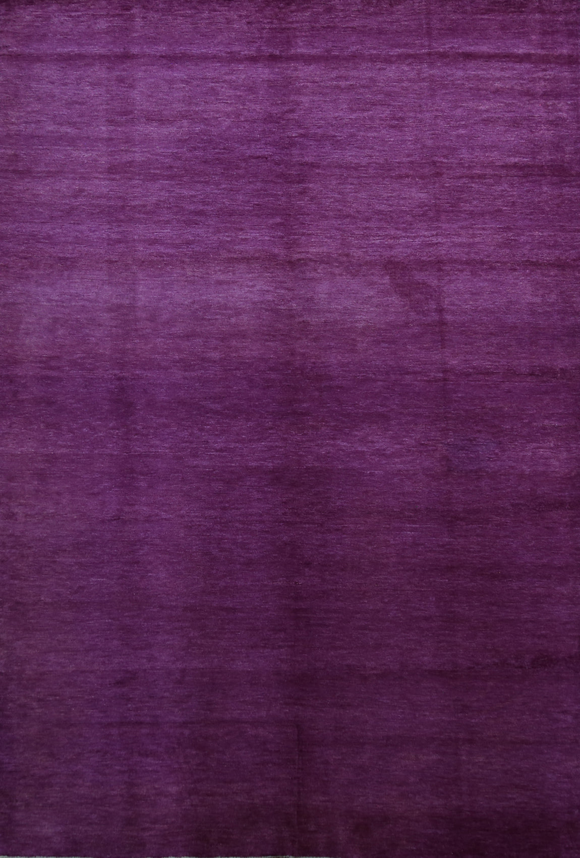 Modern Wool Purple Royal Gabbeh Vegetable Dye Area Rug 6x9