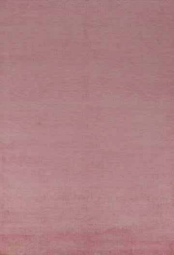 Contemporary Pink Gabbeh Vegetable Dye Area Rug 6x9