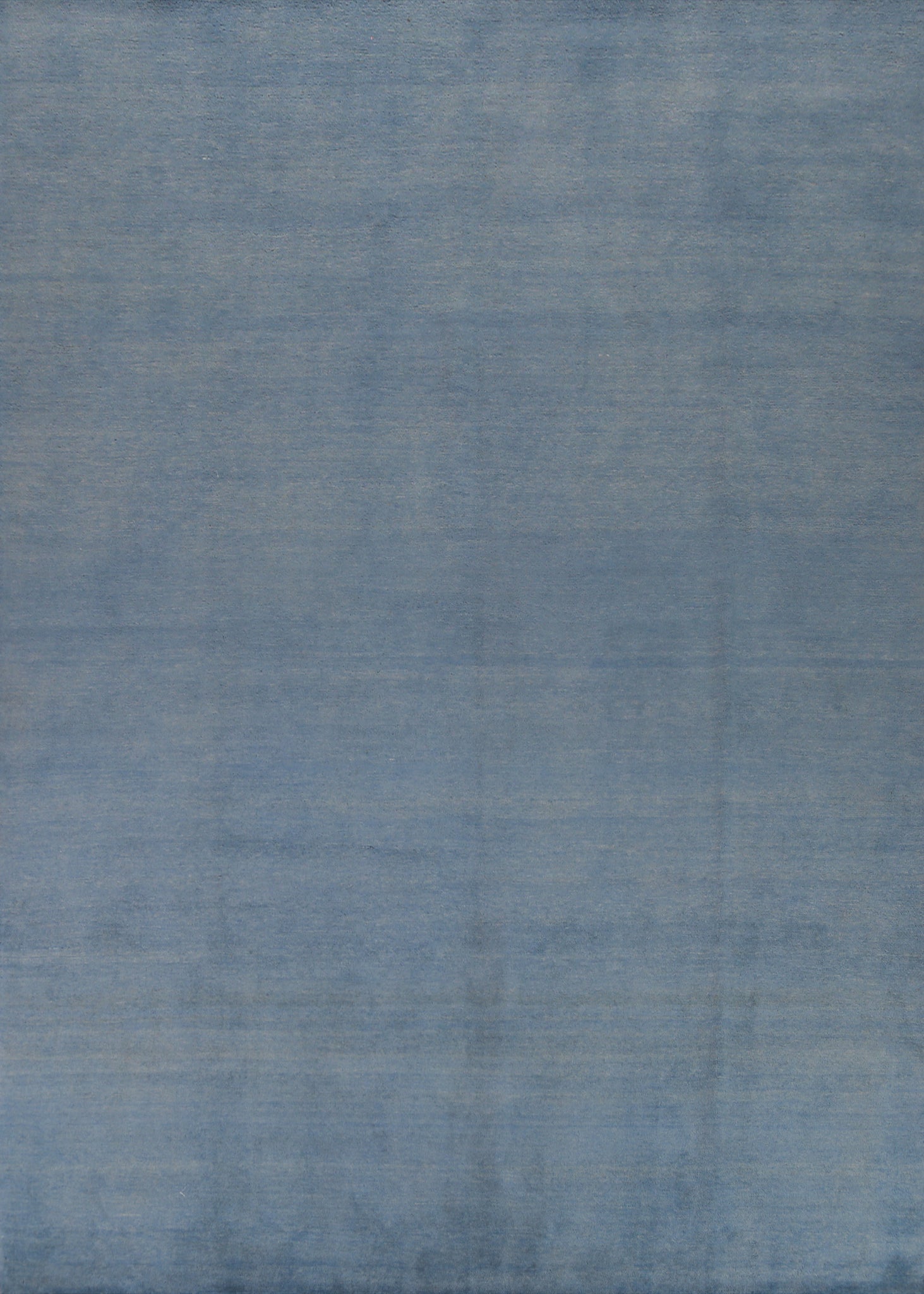 Light Blue Gabbeh Vegetable Dye Area Rug 9x12