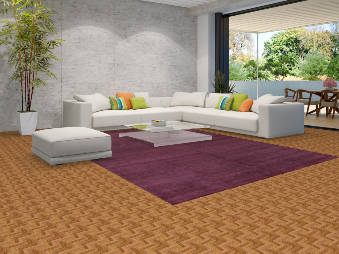 Vegetable Dye Gabbeh Persian Area Rug 9x12