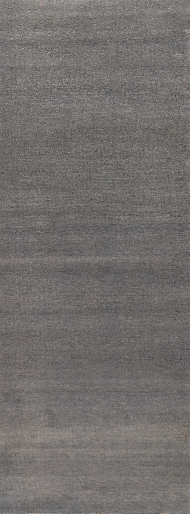 Vegetable Dye Gray Gabbeh Persian Runner Rug 3x10