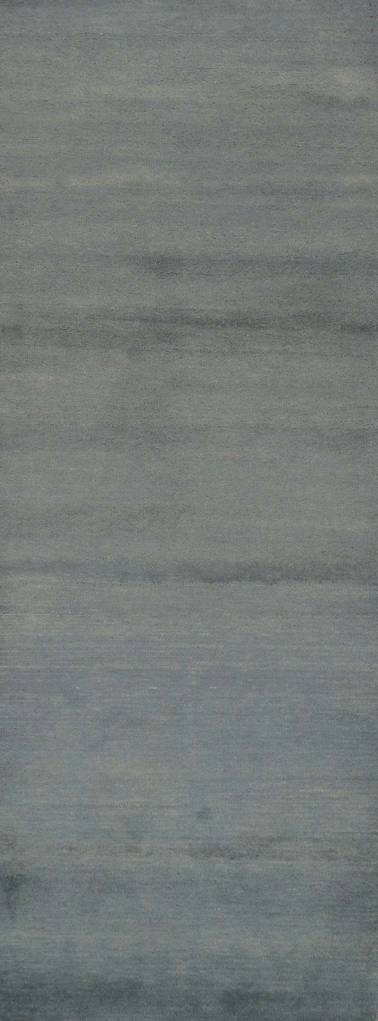 Blue Green Modern Wool Gabbeh Persian Runner Rug 3x10
