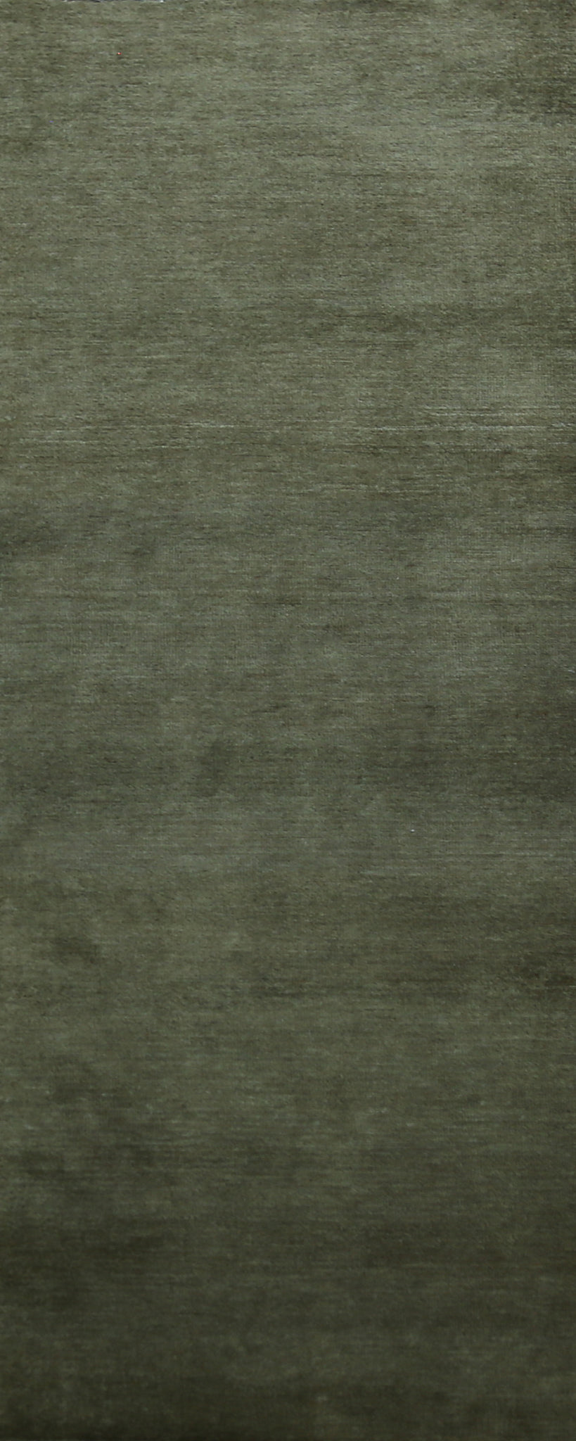 Vegetable Dye Green Gabbeh Persian Runner Rug 3x8