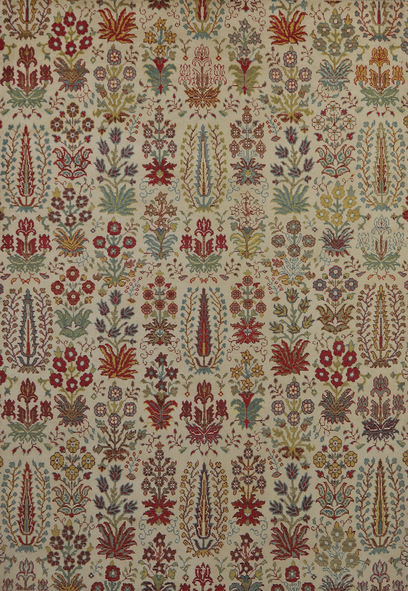 Handmade Floral Ziegler Oriental Area Rug 6x8