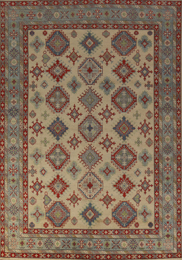 Vegetable Dye Kazak Oriental Area Rug 9x12