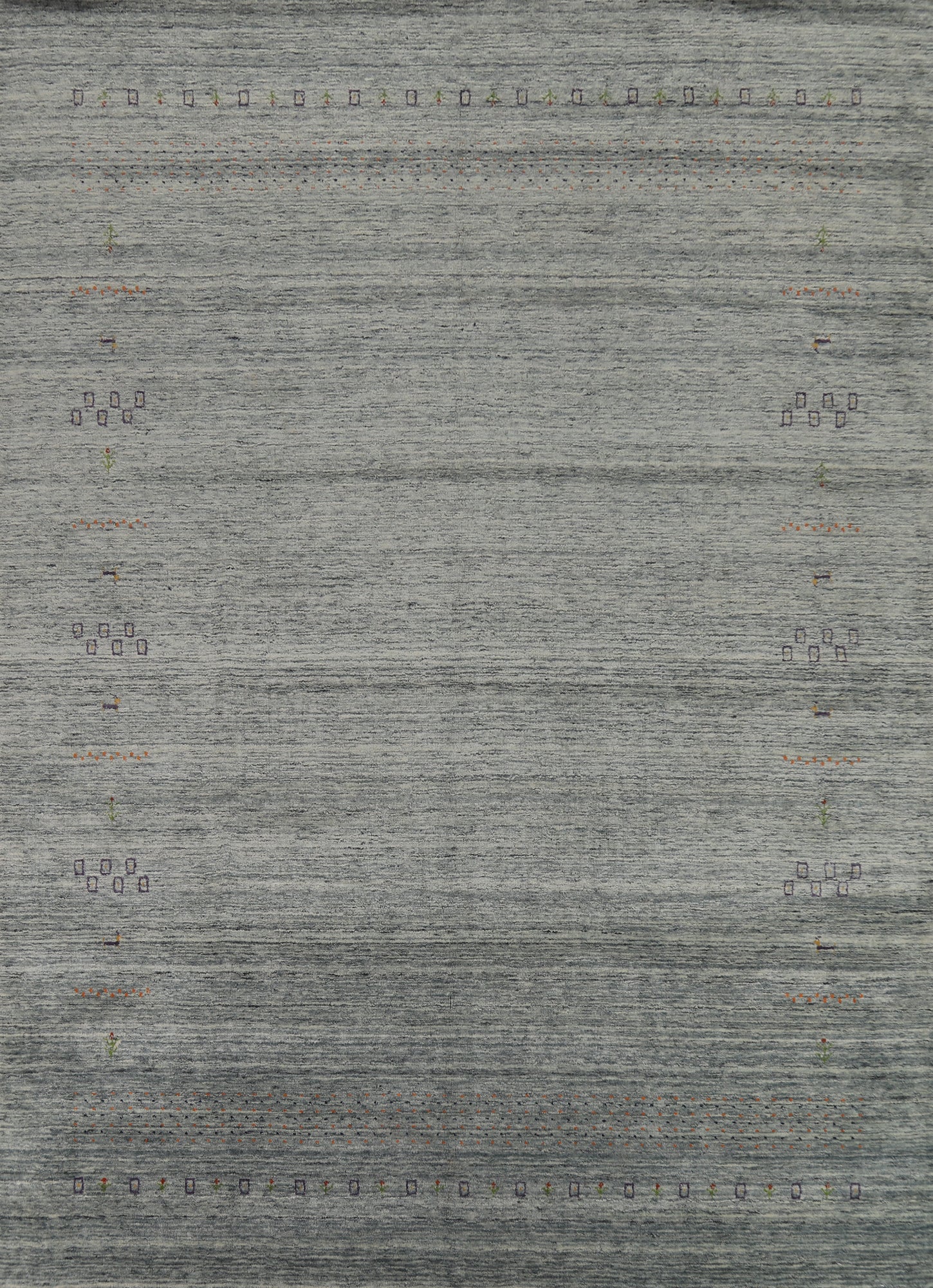 Tribal Wool Gabbeh Indian Area Rug 9x12