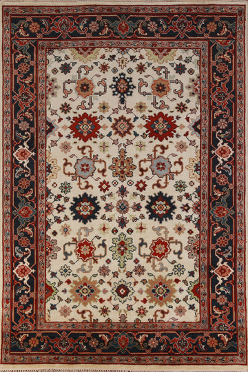 Geometric Ziegler Indian Area Rug 6x9