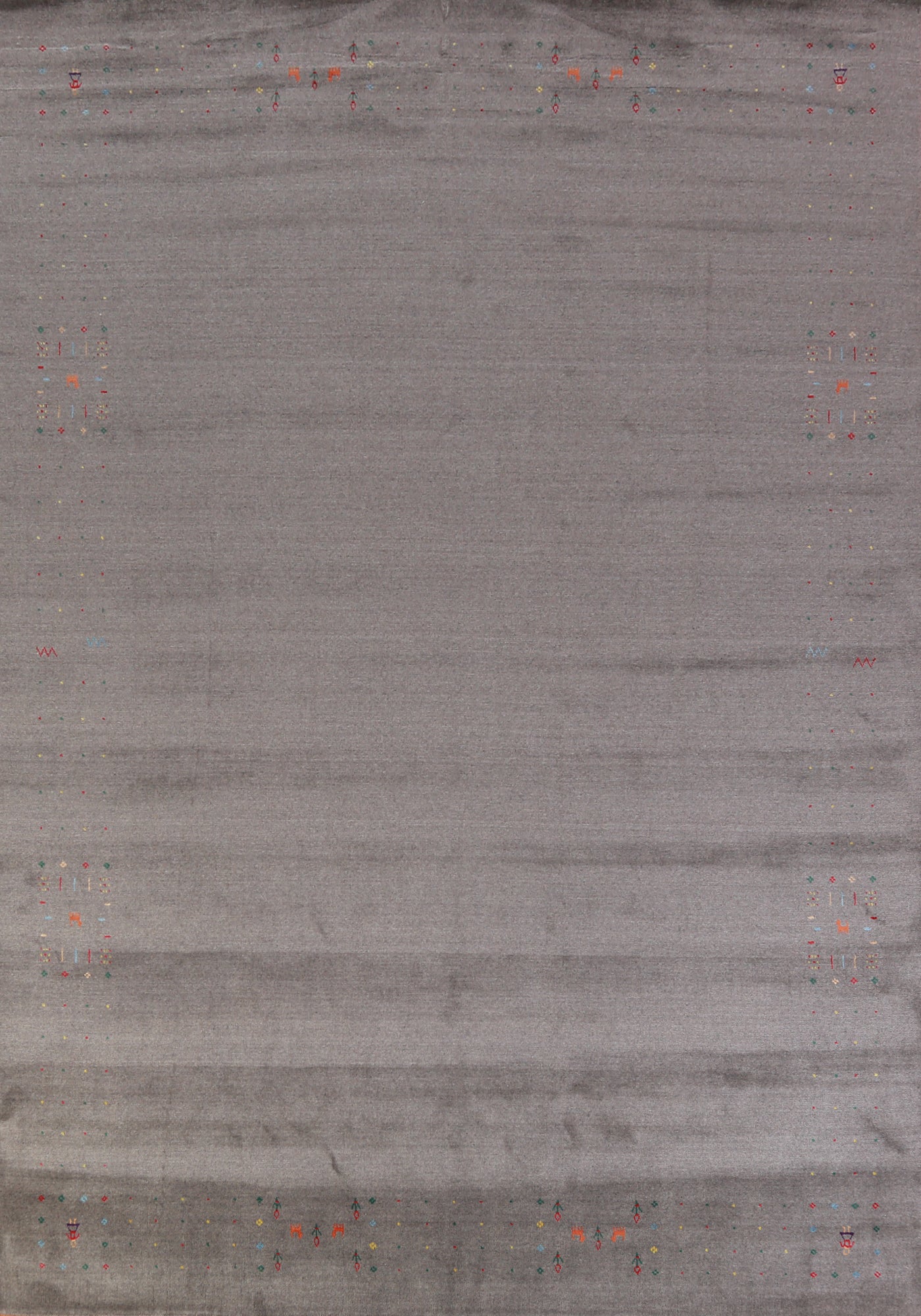 Handmade Wool Gabbeh Indian Area Rug 9x12