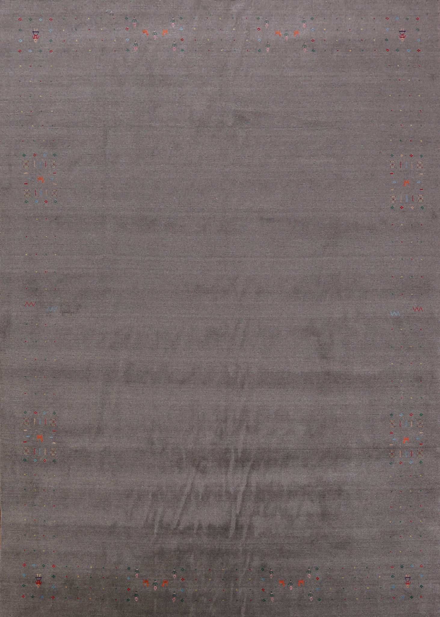 Handmade Wool Gabbeh Indian Area Rug 9x12