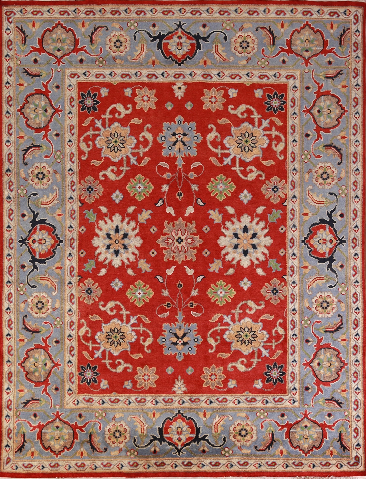 Handmade Red Heriz Serapi Oriental Area Rug 8x10
