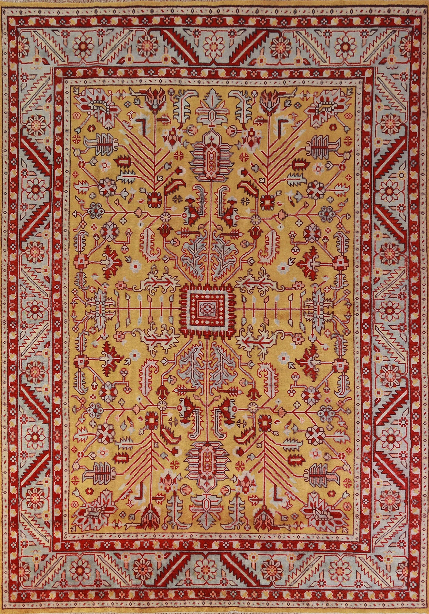 Geometric Heriz Serapi Oriental Area Rug 9x12
