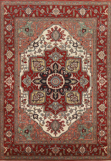 Handmade Wool Heriz Serapi Oriental Area Rug 9x12
