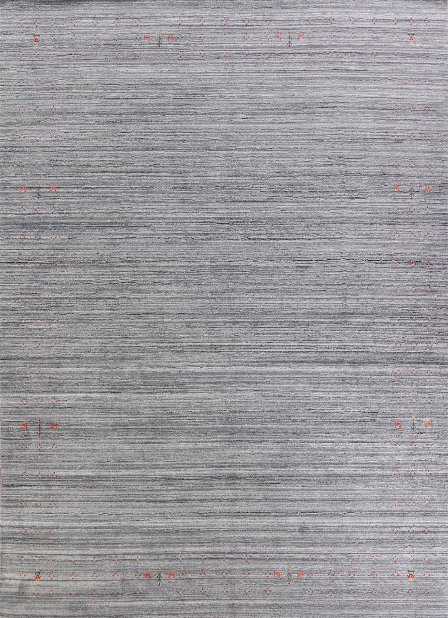 Handmade Wool Gabbeh Indian Area Rug 9x12