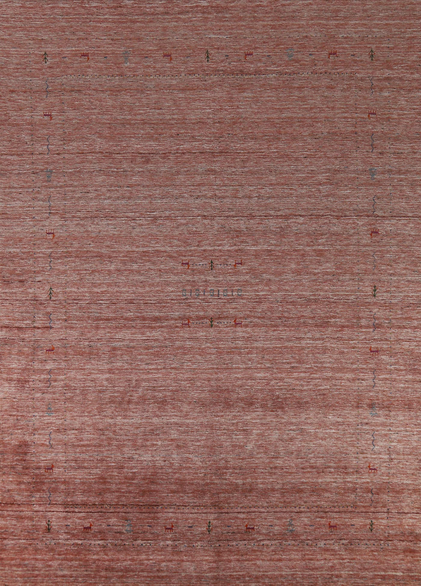 Tribal Gabbeh Indian Area Rug 9x11