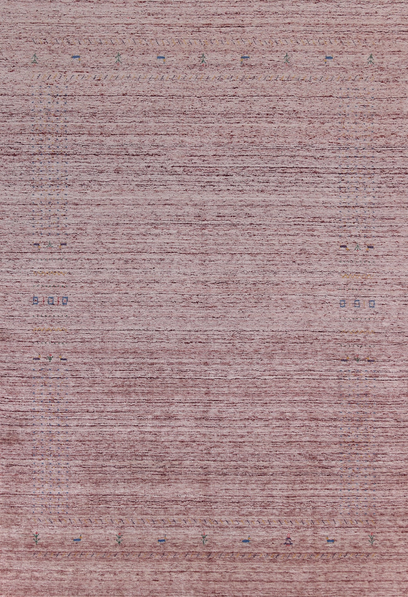 Handmade Gabbeh Indian Area Rug 8x11