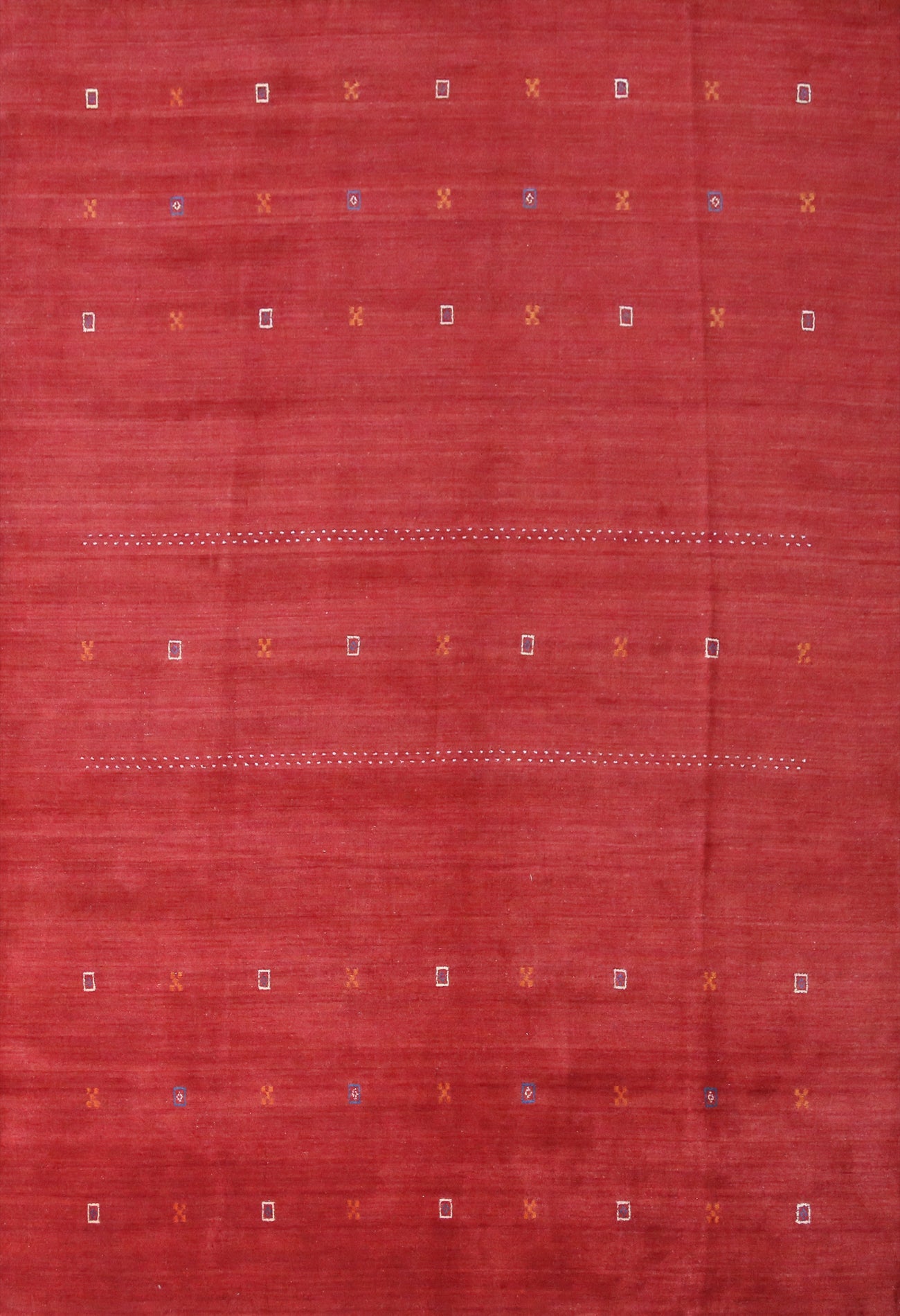 Handmade Wool Gabbeh Indian Area Rug 8x11