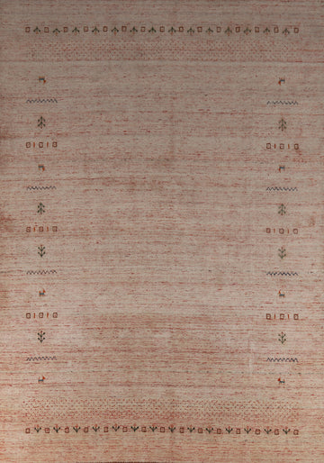 Handmade Gabbeh Indian Area Rug 9x11