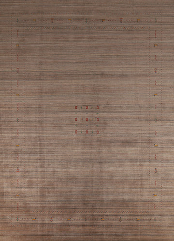 Handmade Wool Gabbeh Indian Area Rug 9x12