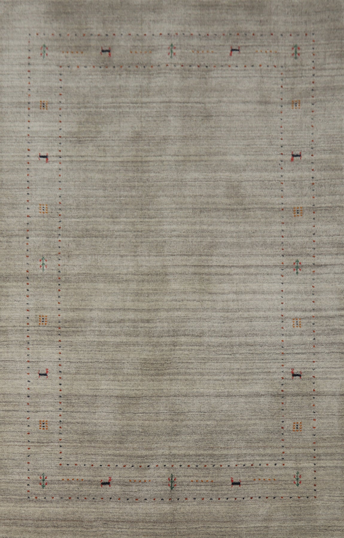 Tribal Gabbeh Indian Area Rug 5x8