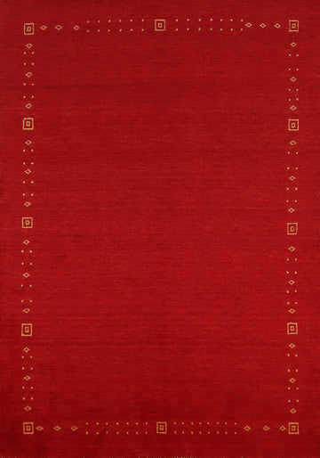 Tribal Wool Gabbeh Indian Area Rug 6x8