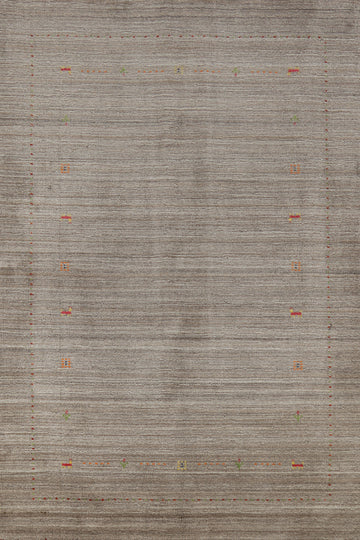 Handmade Wool Gabbeh Indian Area Rug 5x8