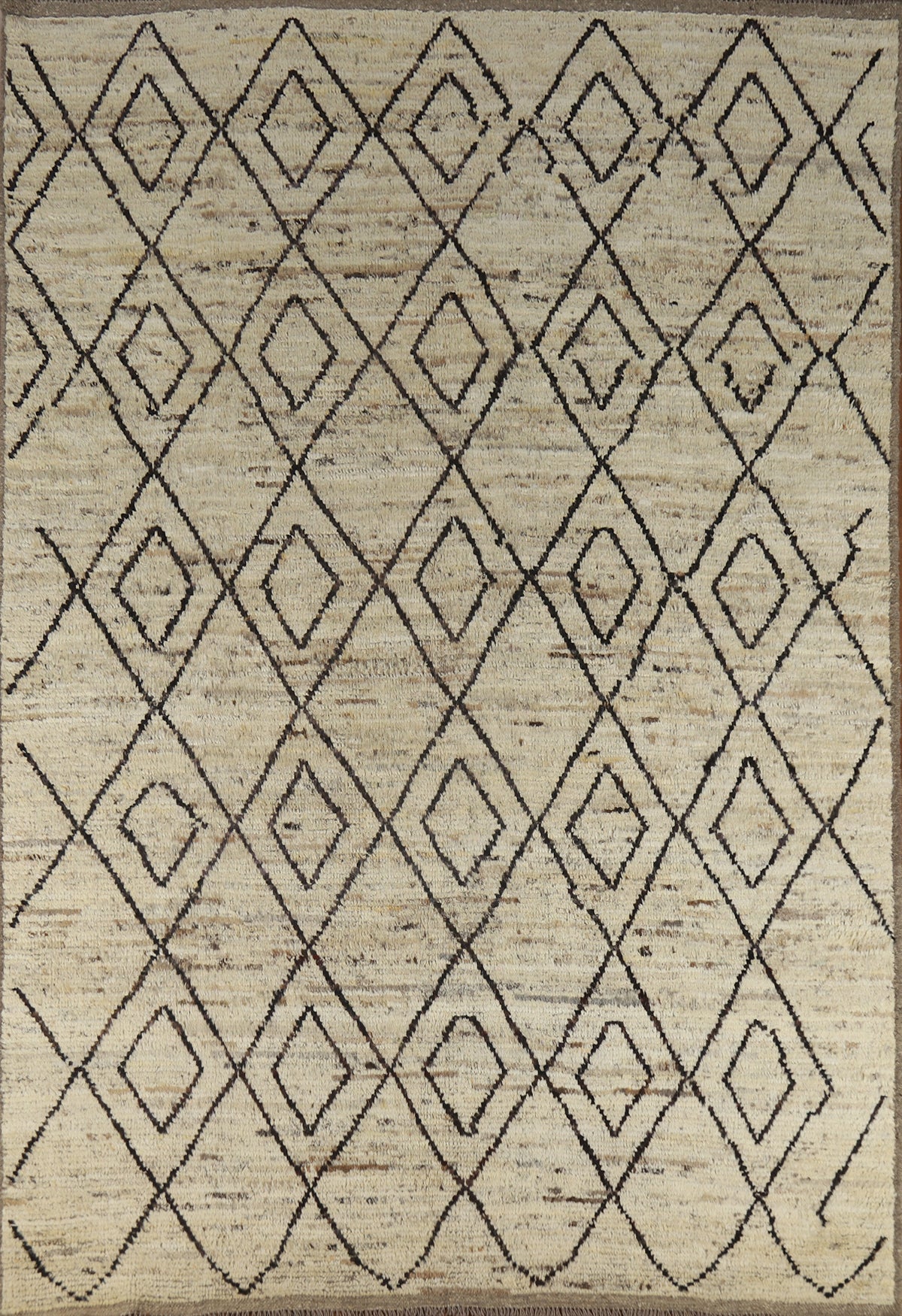 All-Over Trellis Moroccan Oriental Area Rug 7x10