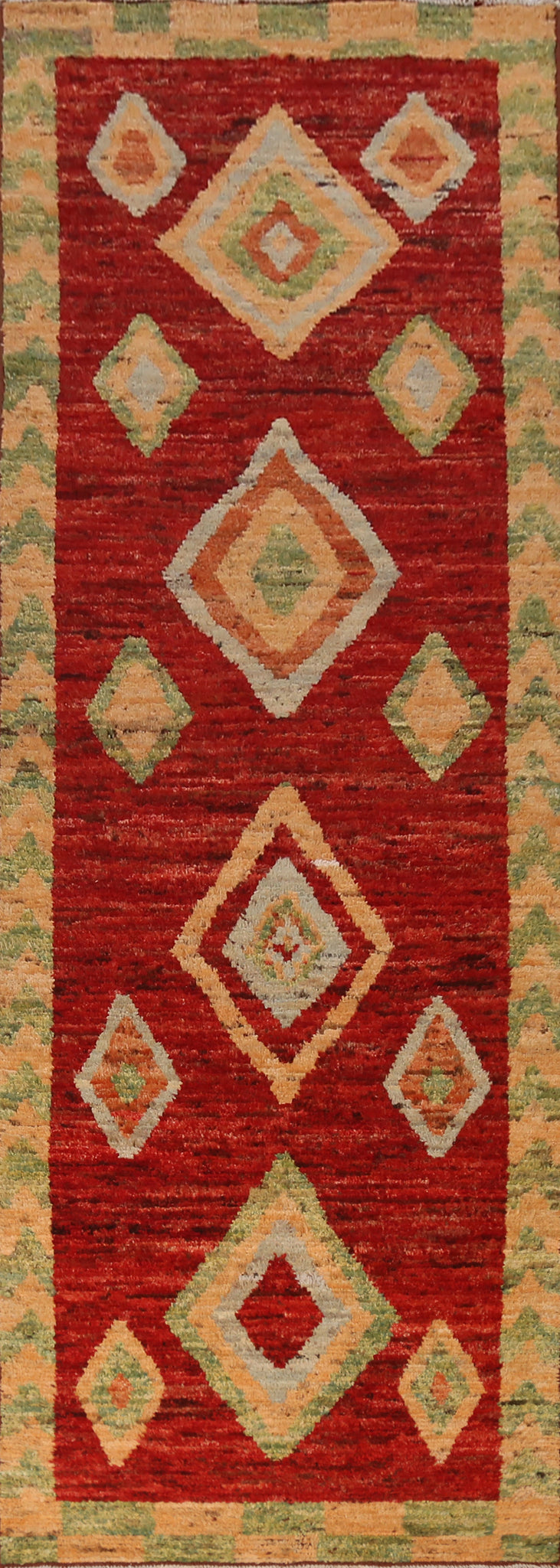 Moroccan Oriental Runner Rug 4x13