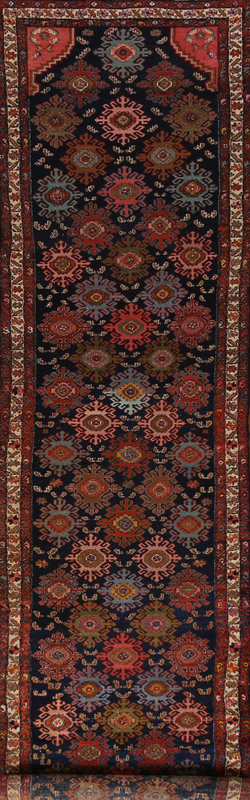 Antique Malayer Minakhani Persian Runner Rug 3x17