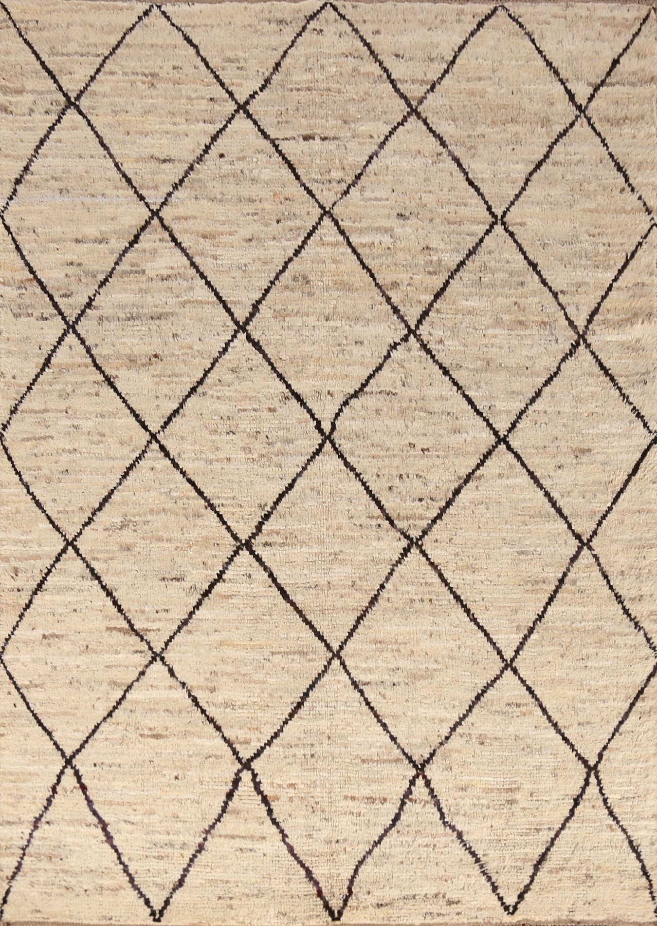 All-Over Trellis Moroccan Oriental Area Rug 6x8