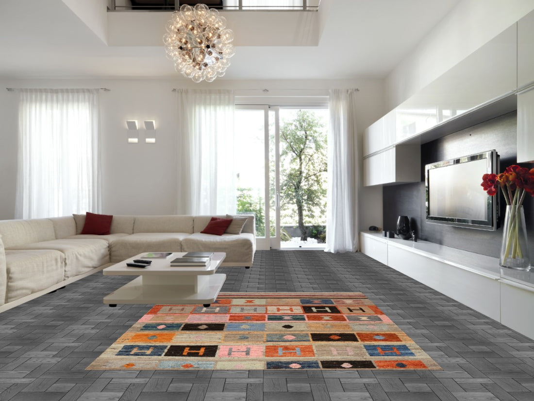 All-Over Geometric Moroccan Oriental Area Rug 8x10