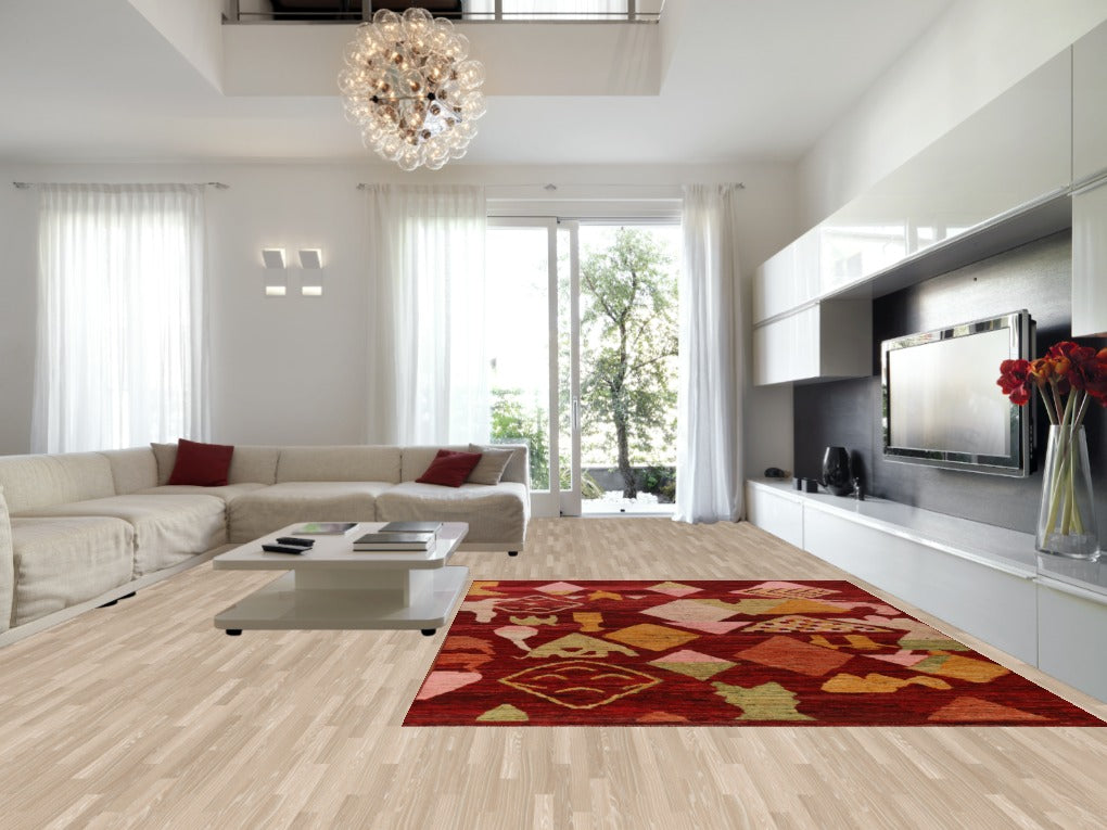 Geometric Moroccan Oriental Area Rug 9x12