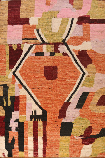 Geometric Moroccan Oriental Area Rug 7x10
