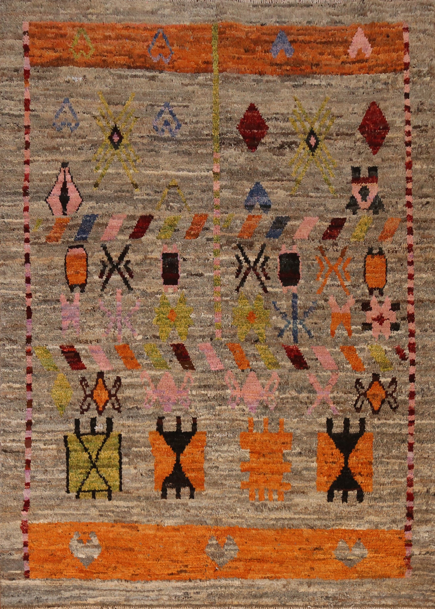 Geometric Moroccan Oriental Area Rug 6x8