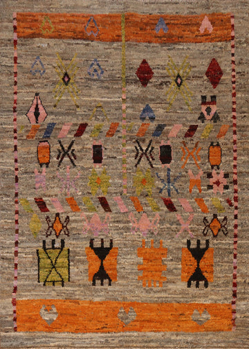 Geometric Moroccan Oriental Area Rug 6x8