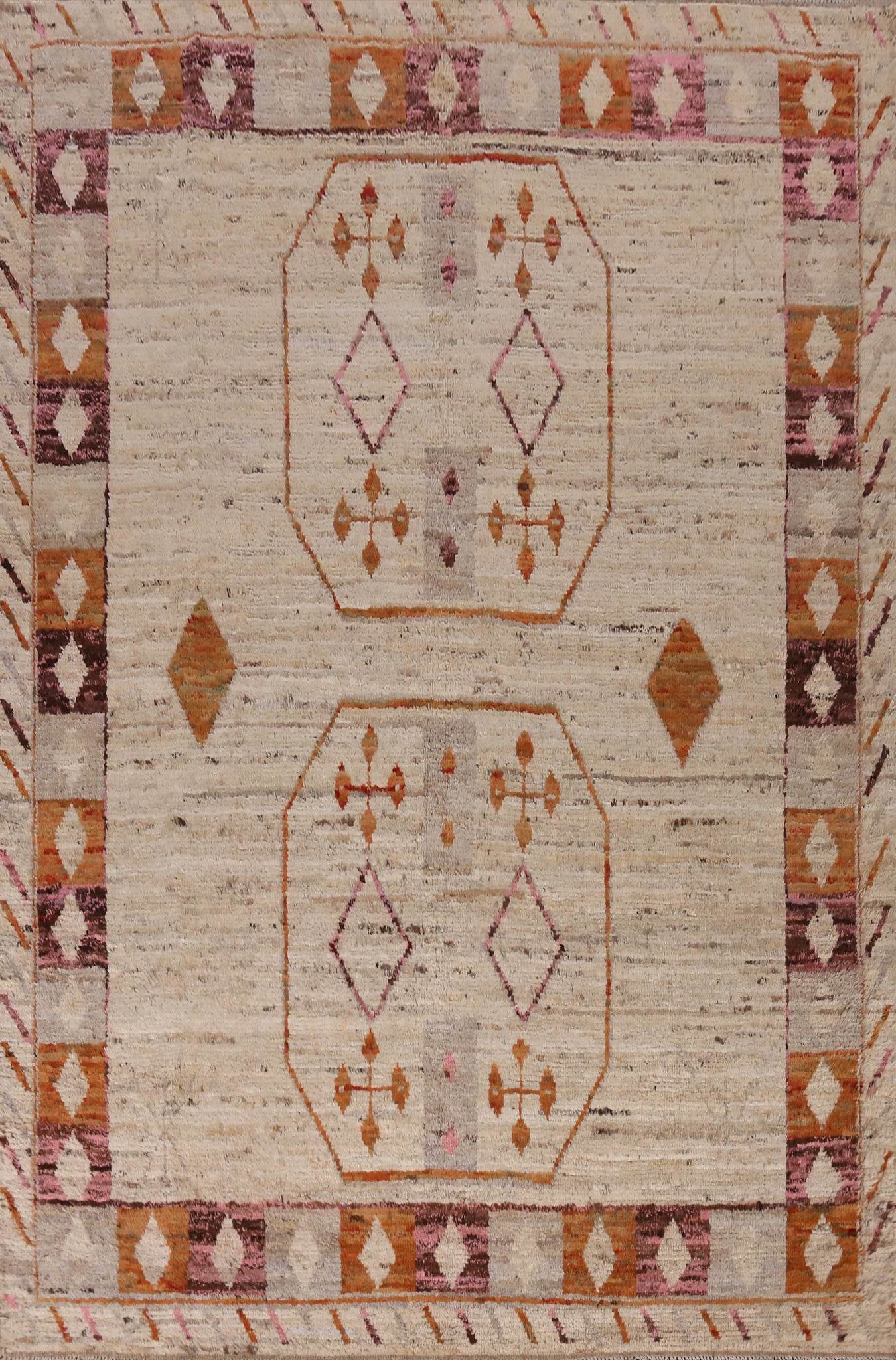 Geometric Moroccan Oriental Area Rug 7x10