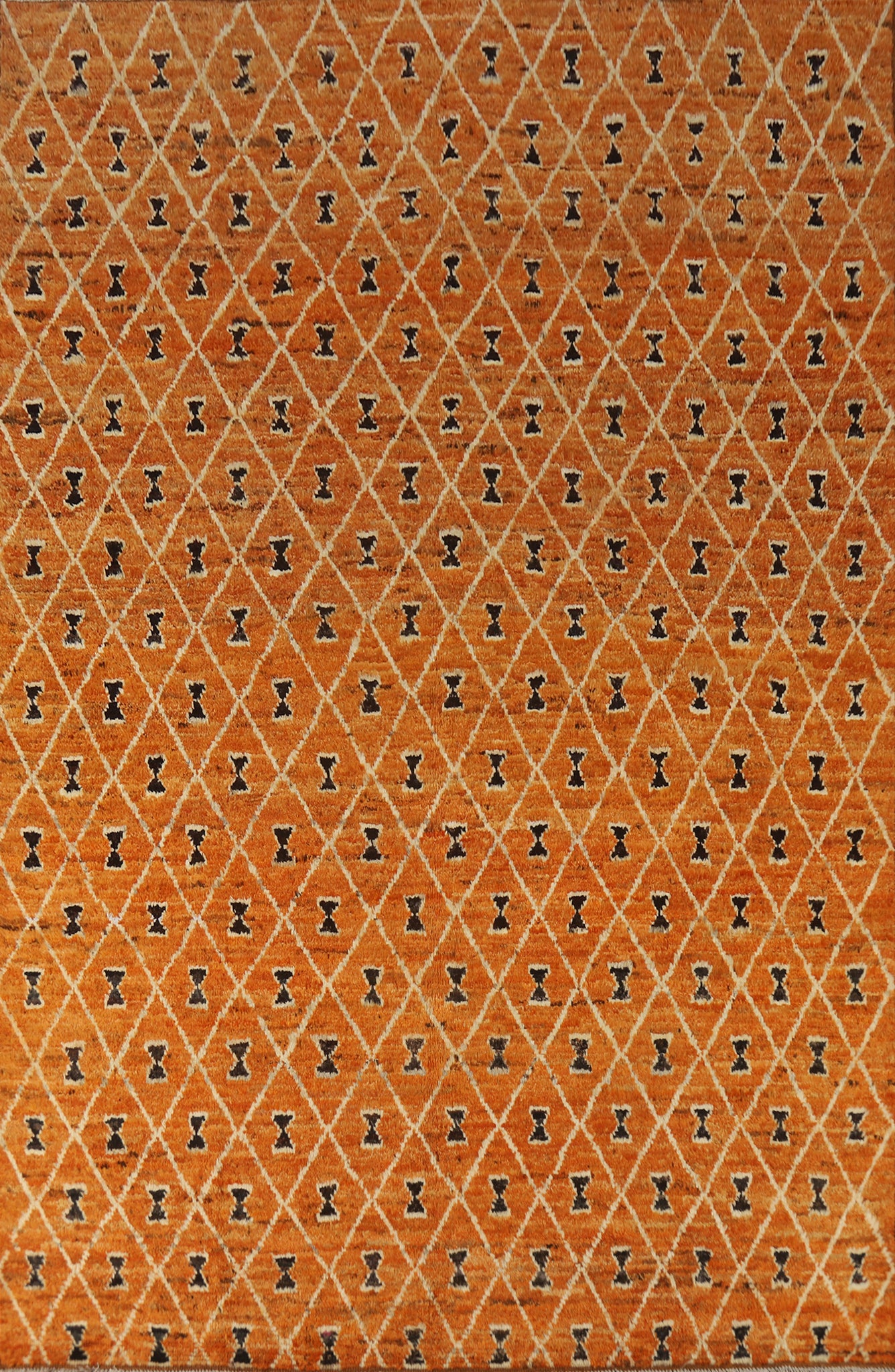 All-Over Trellis Moroccan Oriental Area Rug 7x10