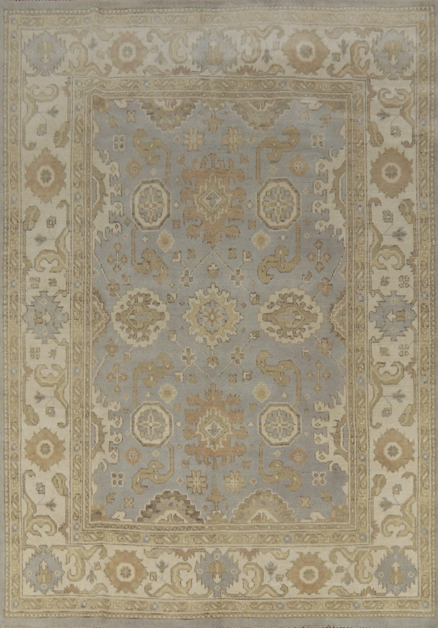 Wool Handmade Oushak Indian Area Rug 8x10