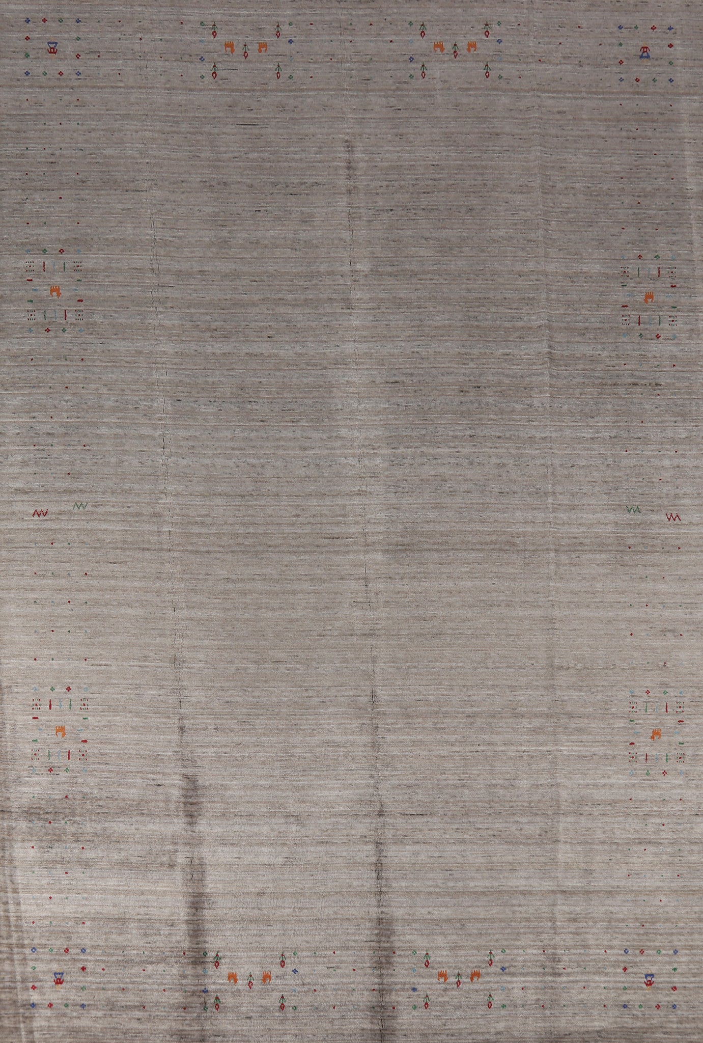 Handmade Wool Gabbeh Indian Area Rug 9x12