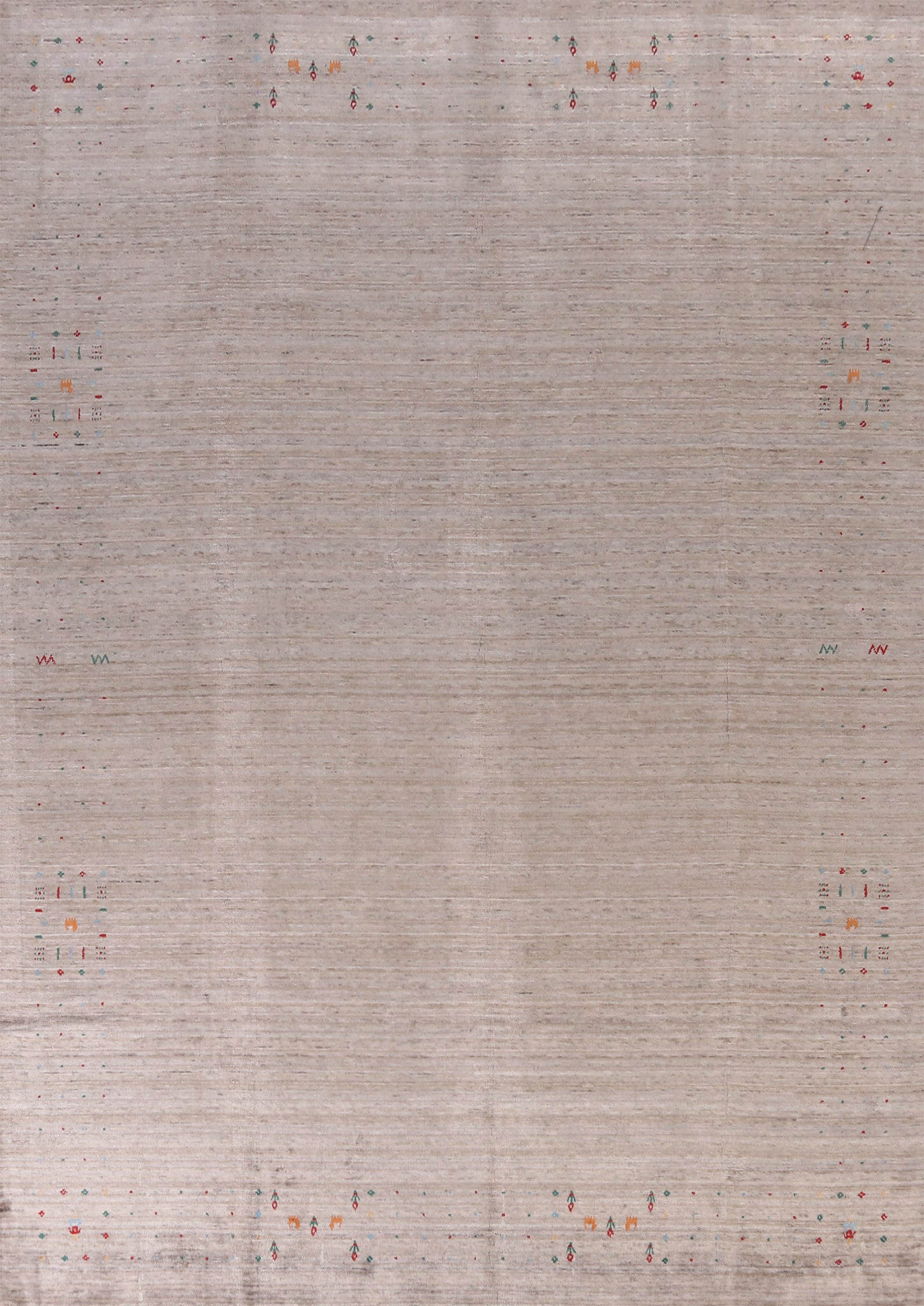 Handmade Wool Gabbeh Indian Area Rug 9x12