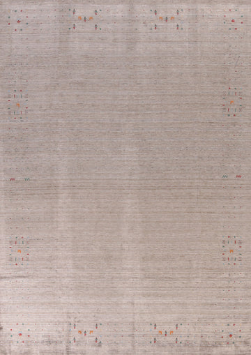 Handmade Wool Gabbeh Indian Area Rug 9x12