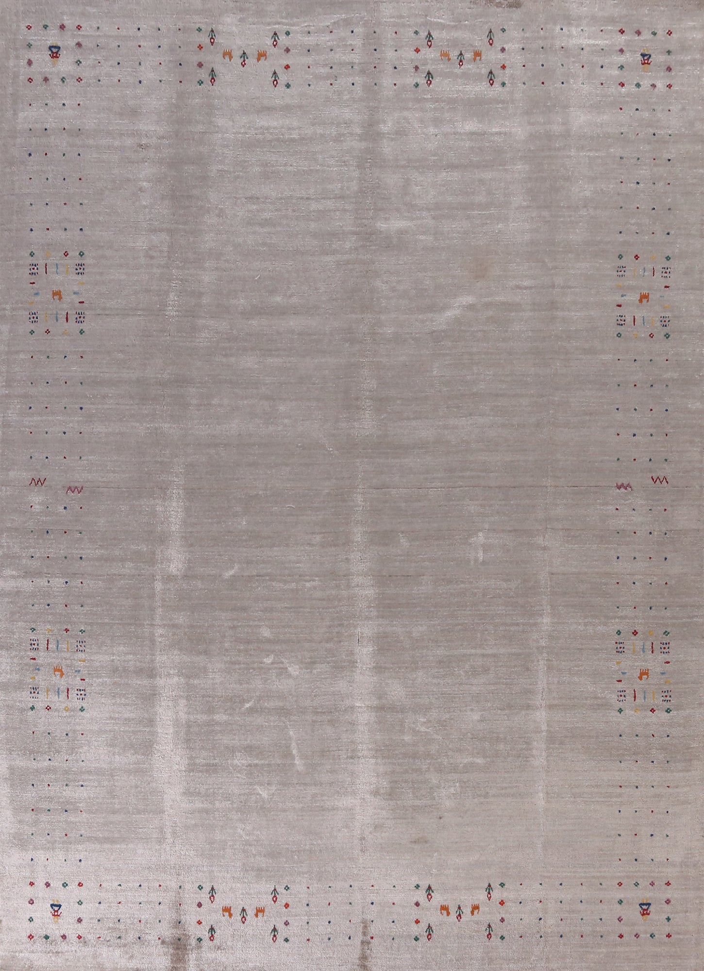 Handmade Wool Gabbeh Indian Area Rug 9x12