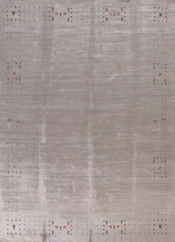 Handmade Wool Gabbeh Indian Area Rug 9x12