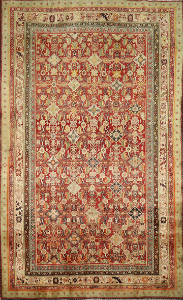 Vegetable Dye Wool Shiraz Persian Area Rug 5x8